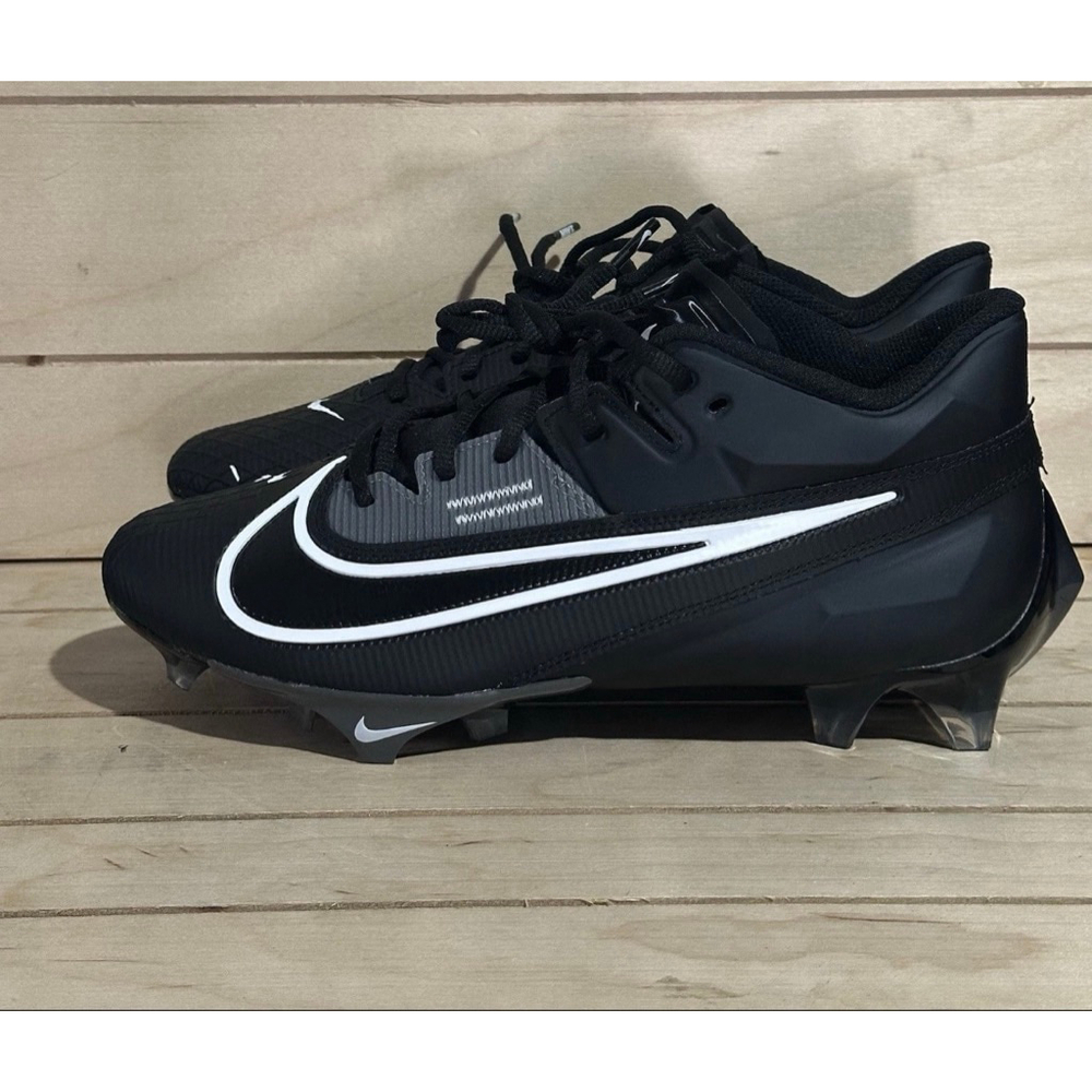Nike Vapor Edge Elite 360 2 Football Cleats Black White FD5713-006 Men's Size 11 - Picture 2 of 6